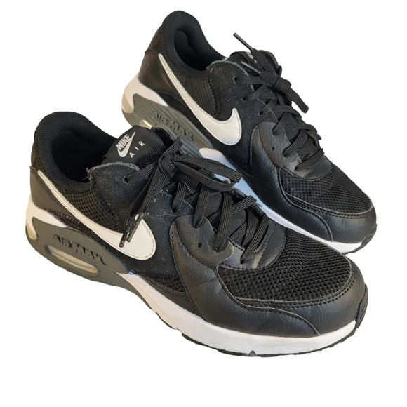 Nike Air Max Excee Walking Running Black & White Shoe Sneaker Men's 8.5 - Picture 2 of 15